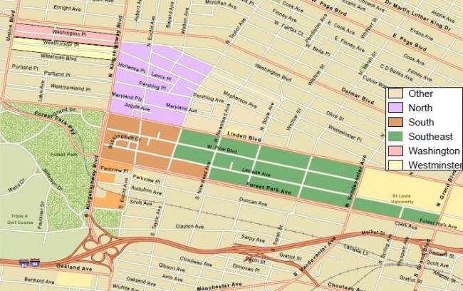 NSI neighborhood map