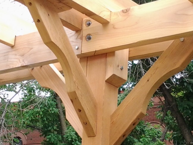 4. Pergola detail